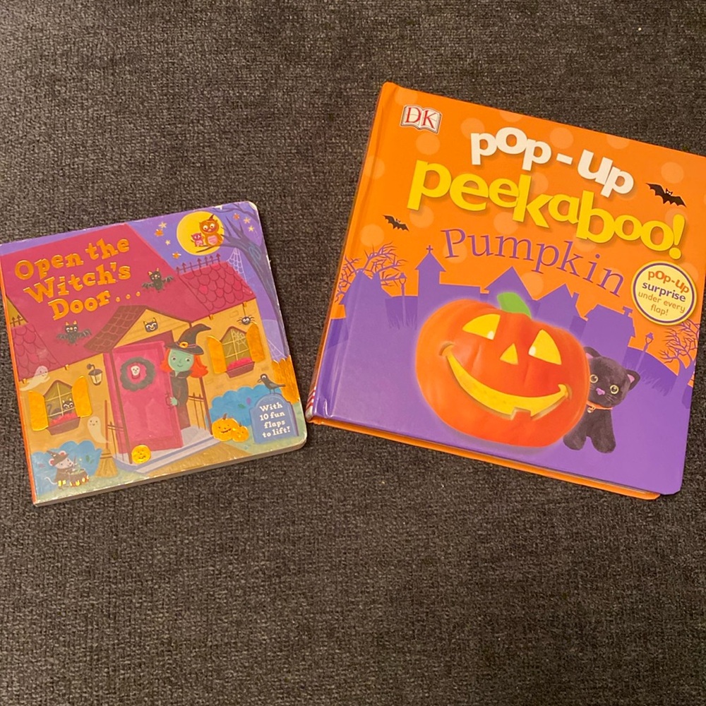Halloween books set of two